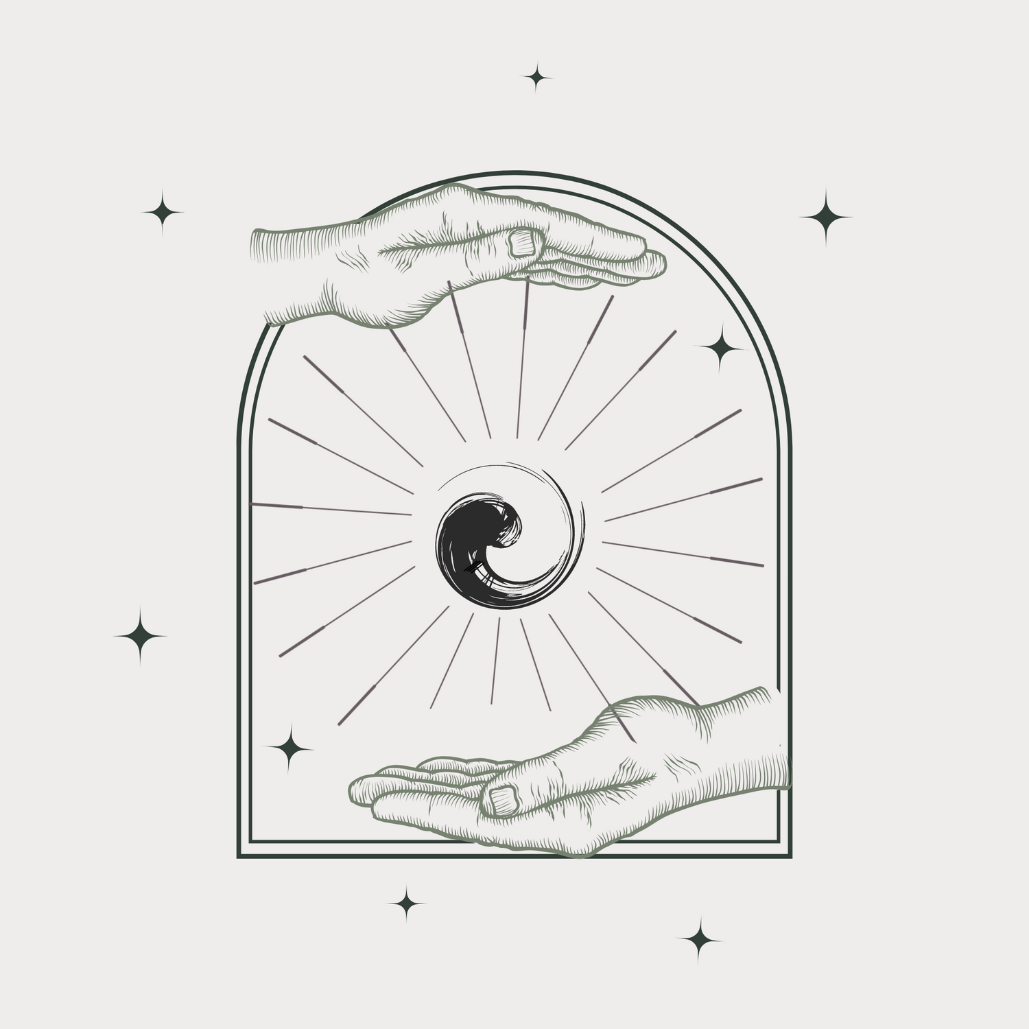 Illustration of two hands holding a yin yang symbol with a starry background
Small batch holistic traditional Chinese medicine and southern folk craft in Durham, NC.