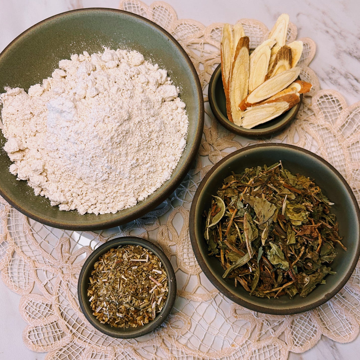 Oat and Herb Calming Herbal Bath Duo